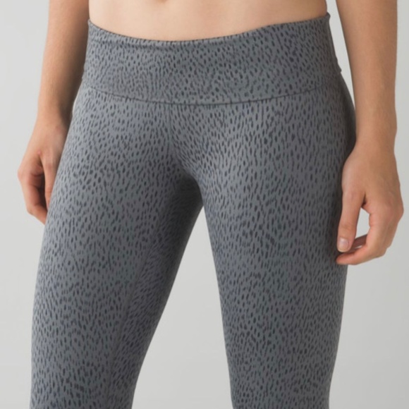 Gray Women's High-Waisted Leggings - Picture 3 of 11
